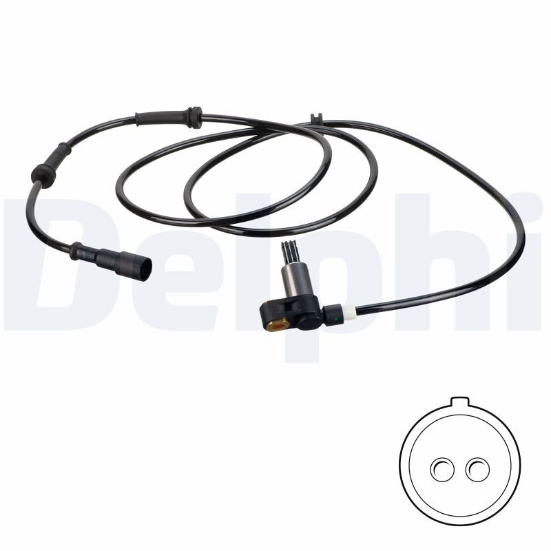 DELPHI SS20749 Sensor, wheel speed