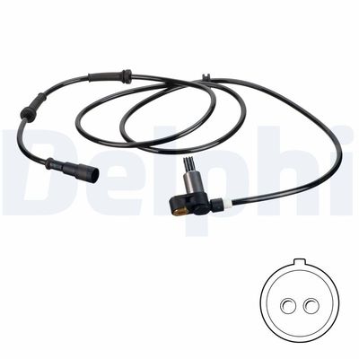 Sensor, wheel speed DELPHI SS20749