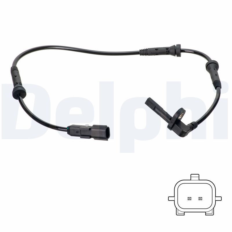 DELPHI SS20750 Sensor, wheel speed