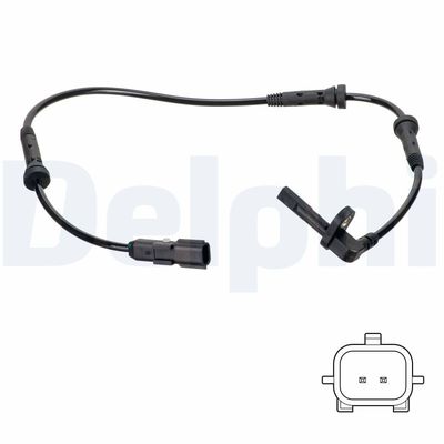 Sensor, wheel speed DELPHI SS20750