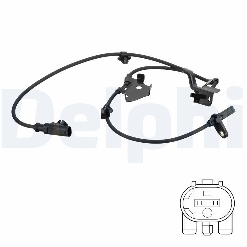 DELPHI SS20752 Sensor, wheel speed