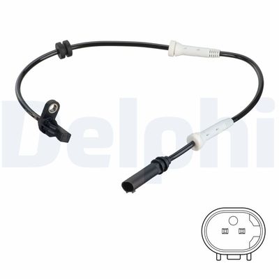 Sensor, wheel speed DELPHI SS20755