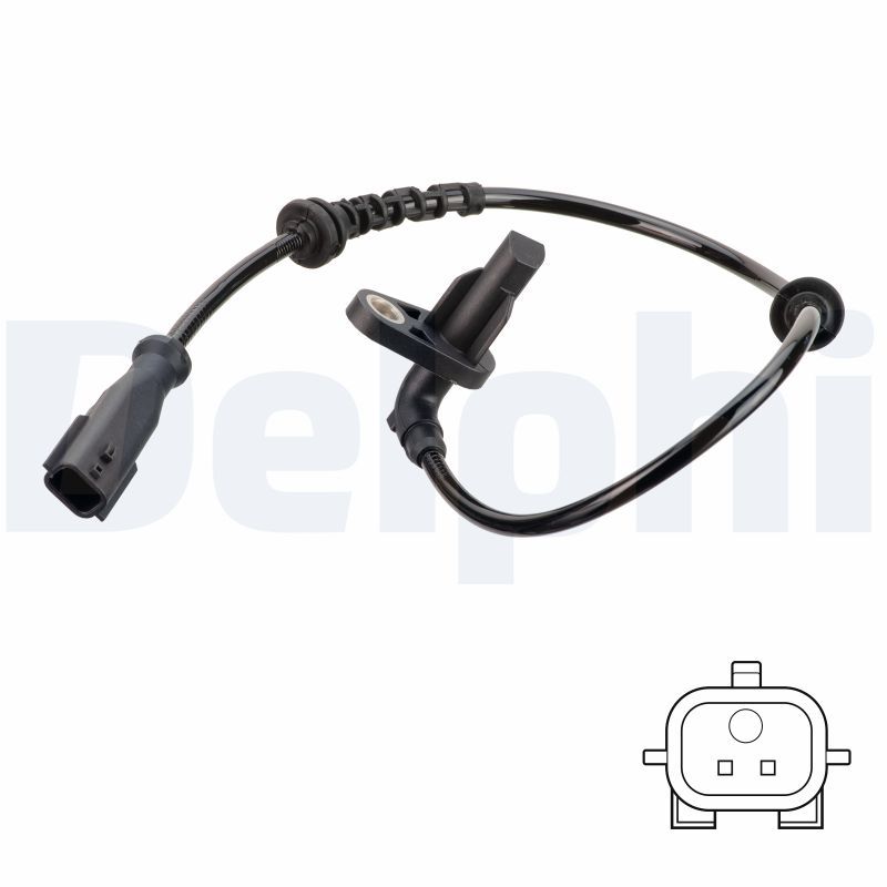 DELPHI SS20756 Sensor, wheel speed