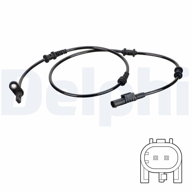 DELPHI SS20759 Sensor, wheel speed