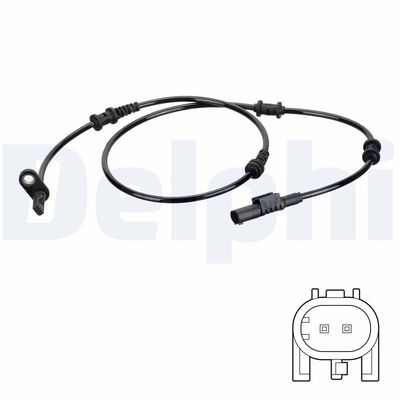 Sensor, wheel speed DELPHI SS20759