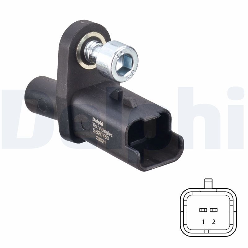 DELPHI SS20760 Sensor, wheel speed