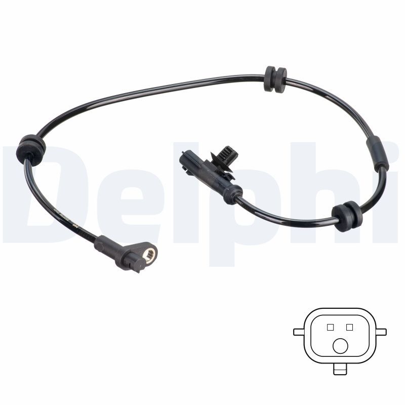 DELPHI SS20766 Sensor, wheel speed