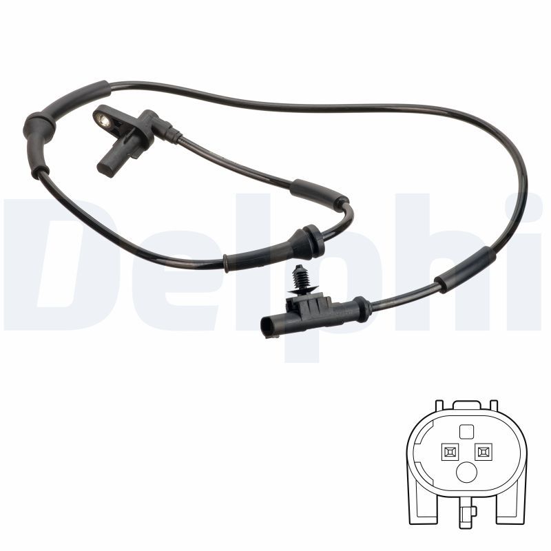 DELPHI SS20776 Sensor, wheel speed