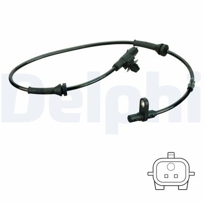 Sensor, wheel speed DELPHI SS20777