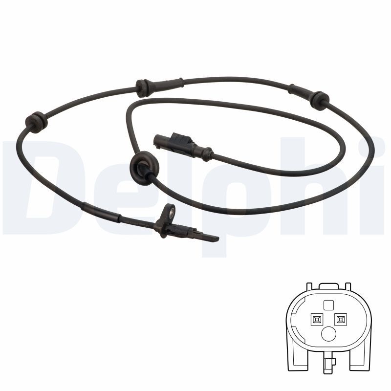 DELPHI SS20778 Sensor, wheel speed