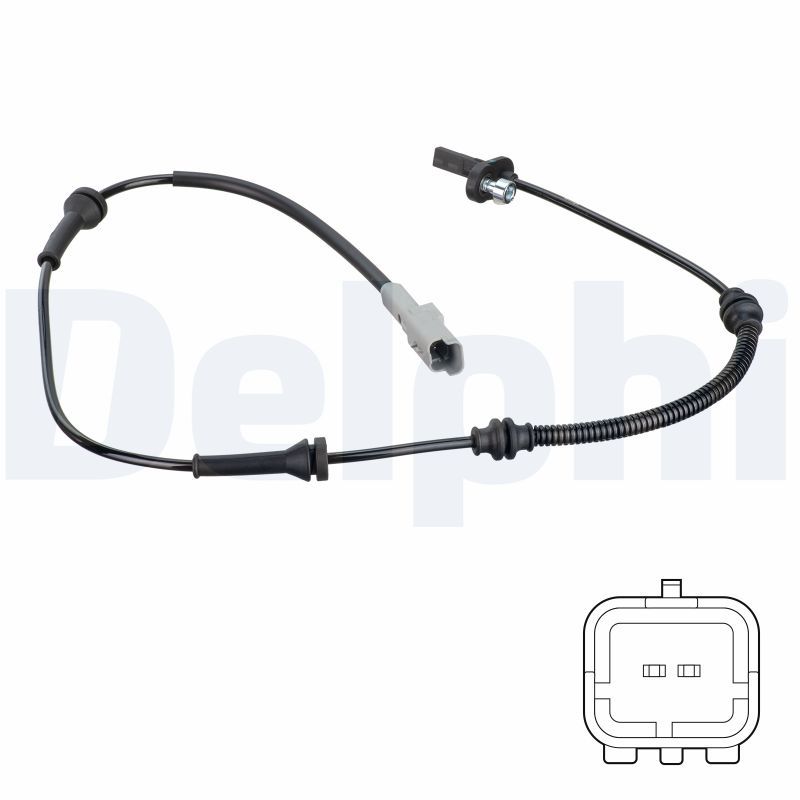 DELPHI SS20780 Sensor, wheel speed
