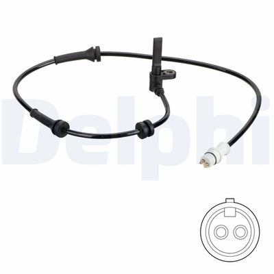 Sensor, wheel speed DELPHI SS20783