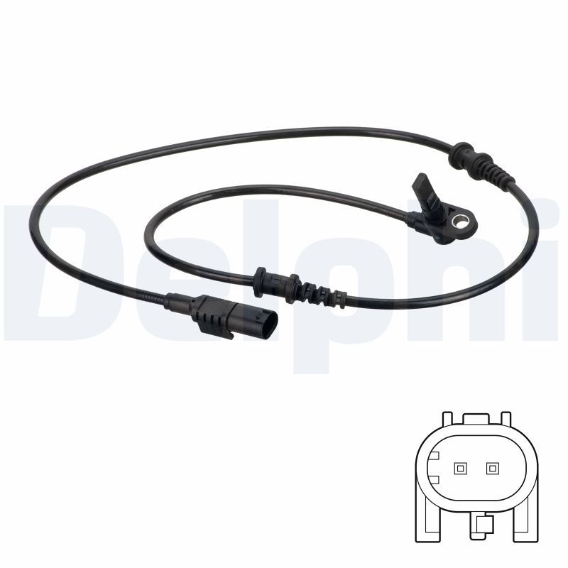 DELPHI SS20790 Sensor, wheel speed