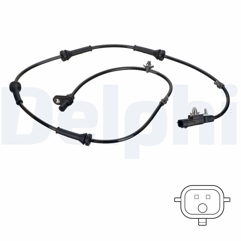 DELPHI SS20793 Sensor, wheel speed