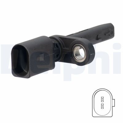 Sensor, wheel speed DELPHI SS20794