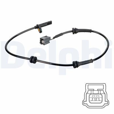 Sensor, wheel speed DELPHI SS20796