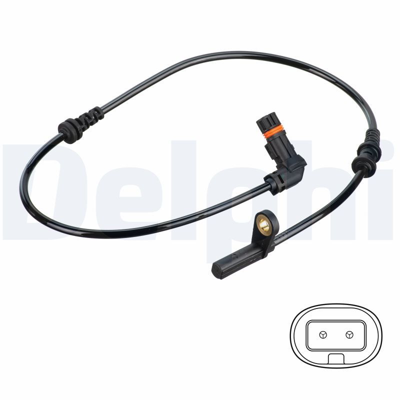 DELPHI SS20797 Sensor, wheel speed