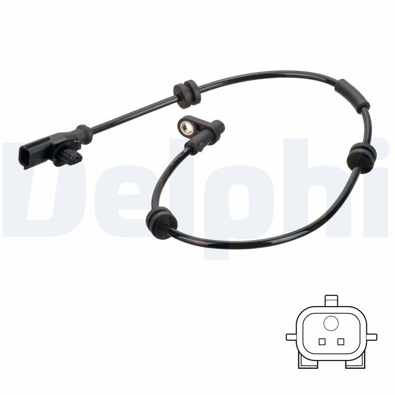 DELPHI SS20798 Sensor, wheel speed
