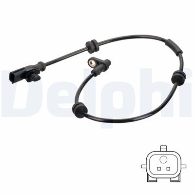 Sensor, wheel speed DELPHI SS20798