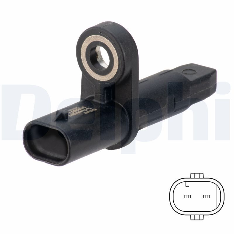 DELPHI SS20801 Sensor, wheel speed