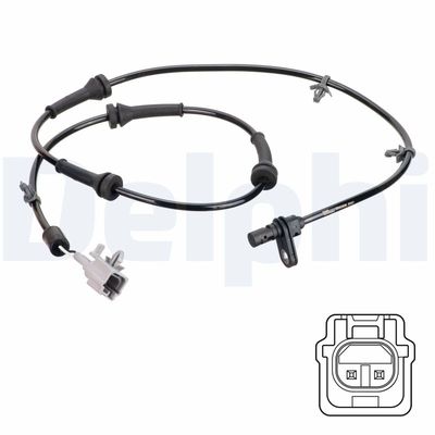 Sensor, wheel speed DELPHI SS20806