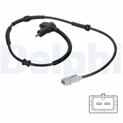 Sensor, wheel speed DELPHI SS20811