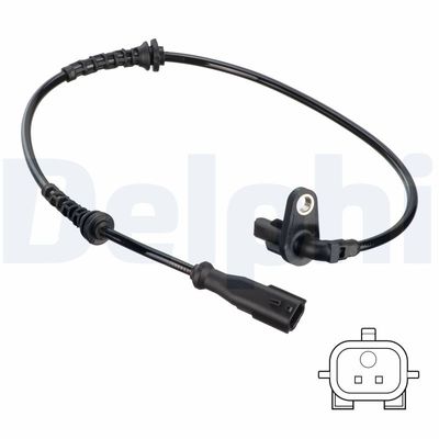 Sensor, wheel speed DELPHI SS20812