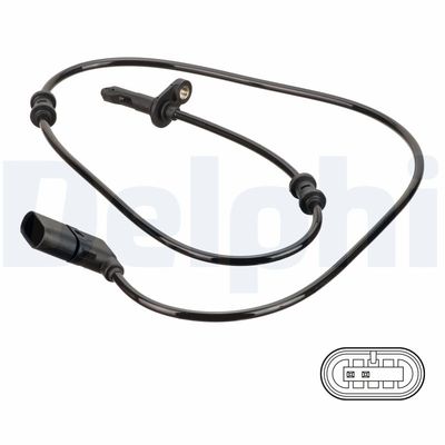 Sensor, wheel speed DELPHI SS20813