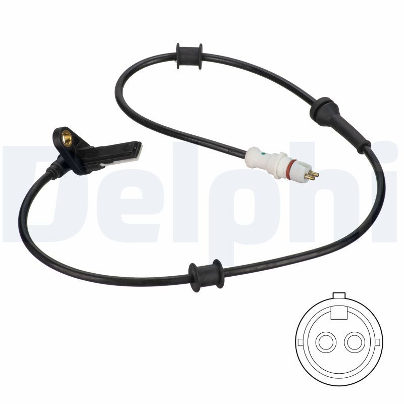 DELPHI SS20814 Sensor, wheel speed