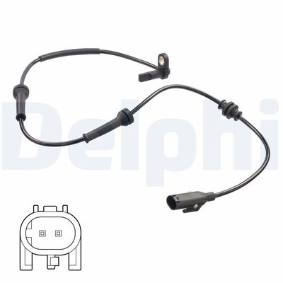 Sensor, wheel speed DELPHI SS20815