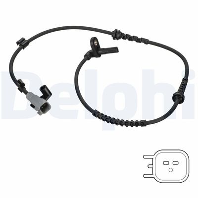 Sensor, wheel speed DELPHI SS20817