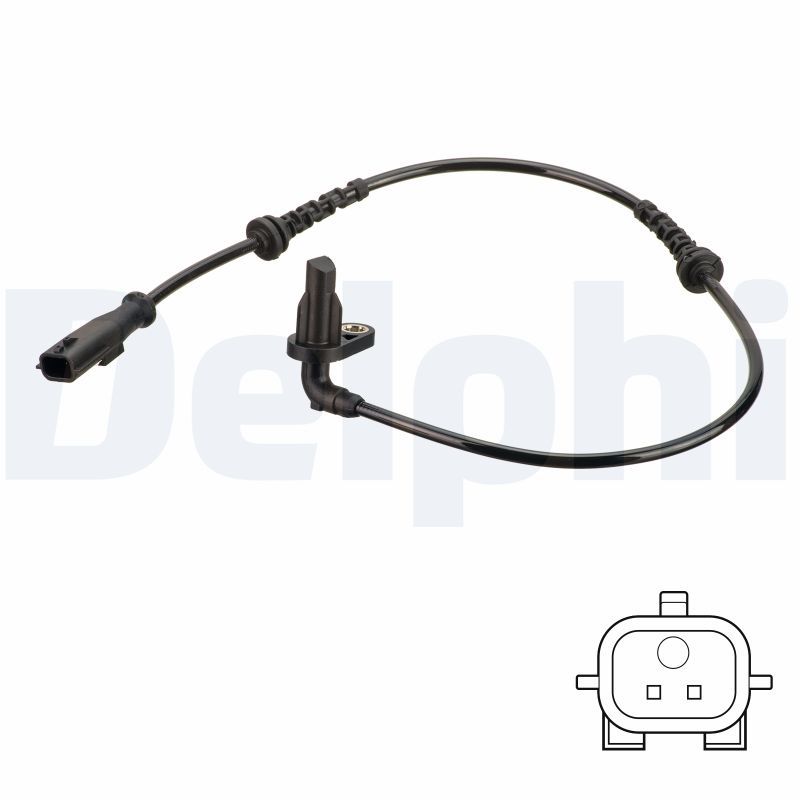 DELPHI SS20818 Sensor, wheel speed