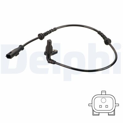 Sensor, wheel speed DELPHI SS20818