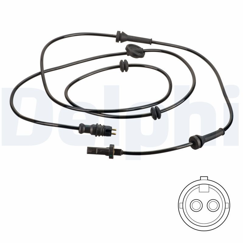 DELPHI SS20827 Sensor, wheel speed