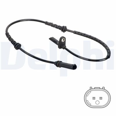 Sensor, wheel speed DELPHI SS20834