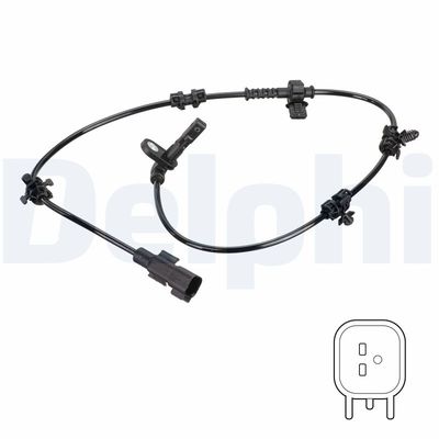 Sensor, wheel speed DELPHI SS20837