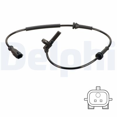 Sensor, wheel speed DELPHI SS20839