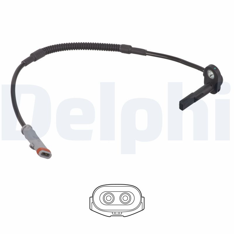 DELPHI SS21252-12B1 Sensor, wheel speed