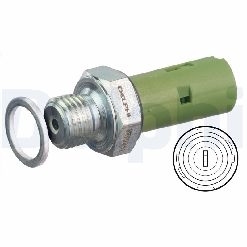 DELPHI SW90051 Oil Pressure Switch