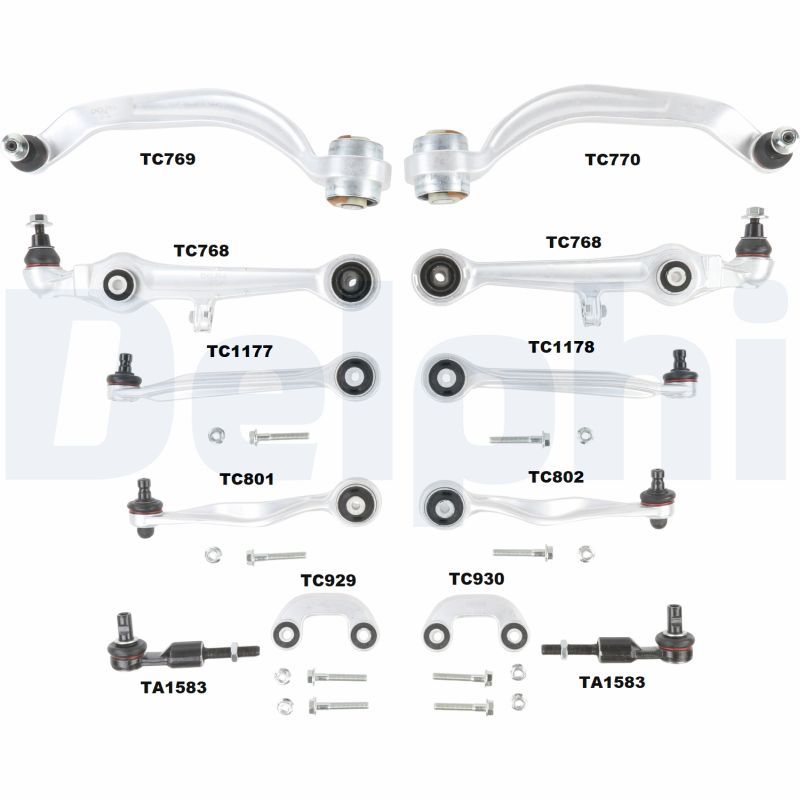 DELPHI TC1300KIT Repair Kit, control arm