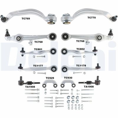 Repair Kit, control arm DELPHI TC1400KIT