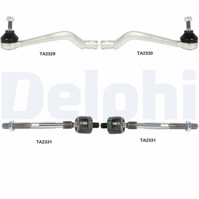 Repair Kit, control arm DELPHI TC1980KIT