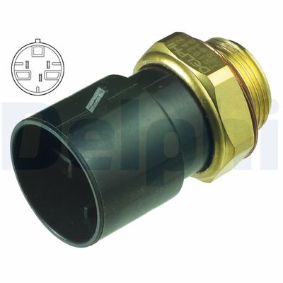 Temperature Switch, radiator fan DELPHI TS10342