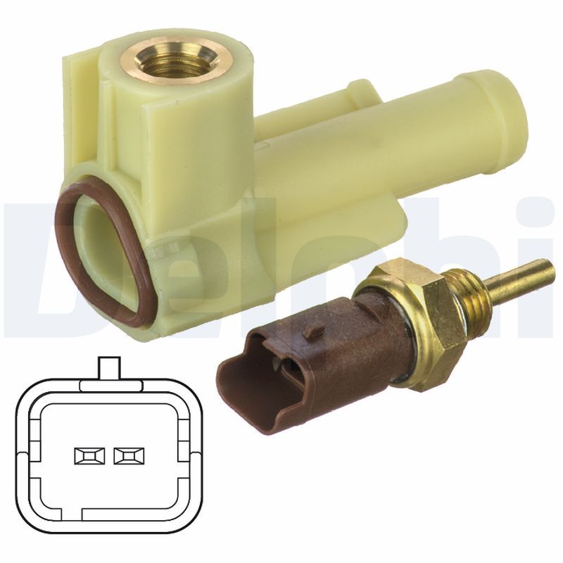 DELPHI TS10472 Sensor, coolant temperature