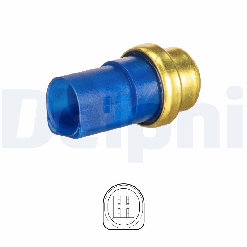 DELPHI TS10480 Temperature Switch, radiator fan