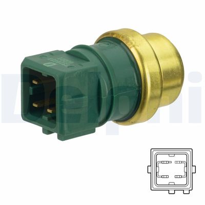 Sensor, coolant temperature DELPHI TS10487