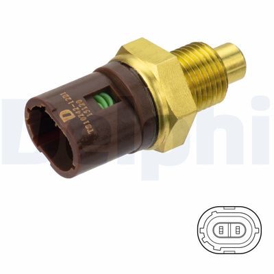 Sensor, coolant temperature DELPHI TS10490