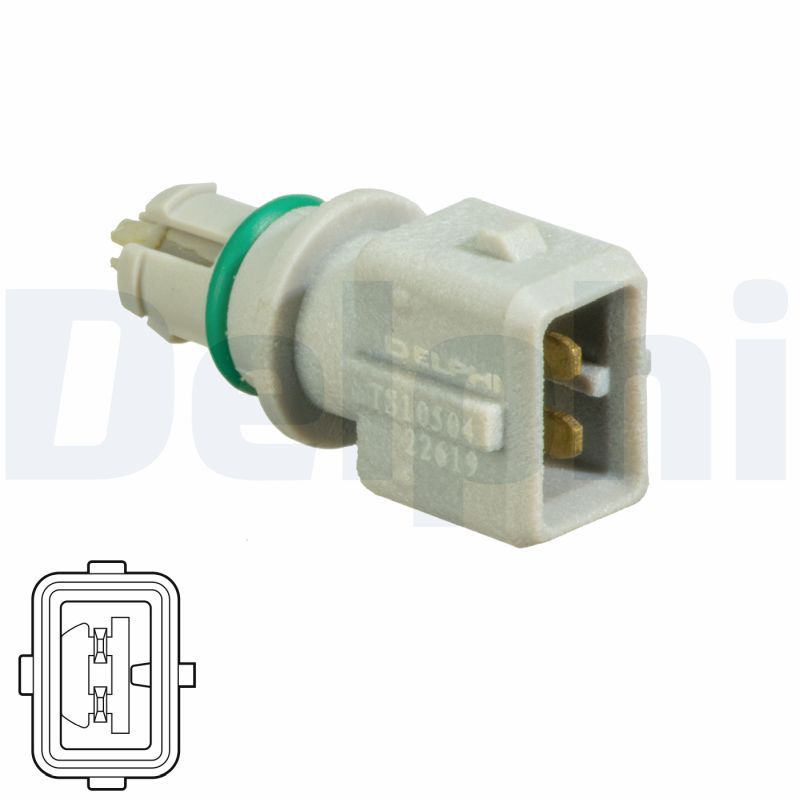 DELPHI TS10504 Sensor, intake air temperature