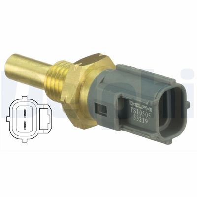 Sensor, coolant temperature DELPHI TS10505