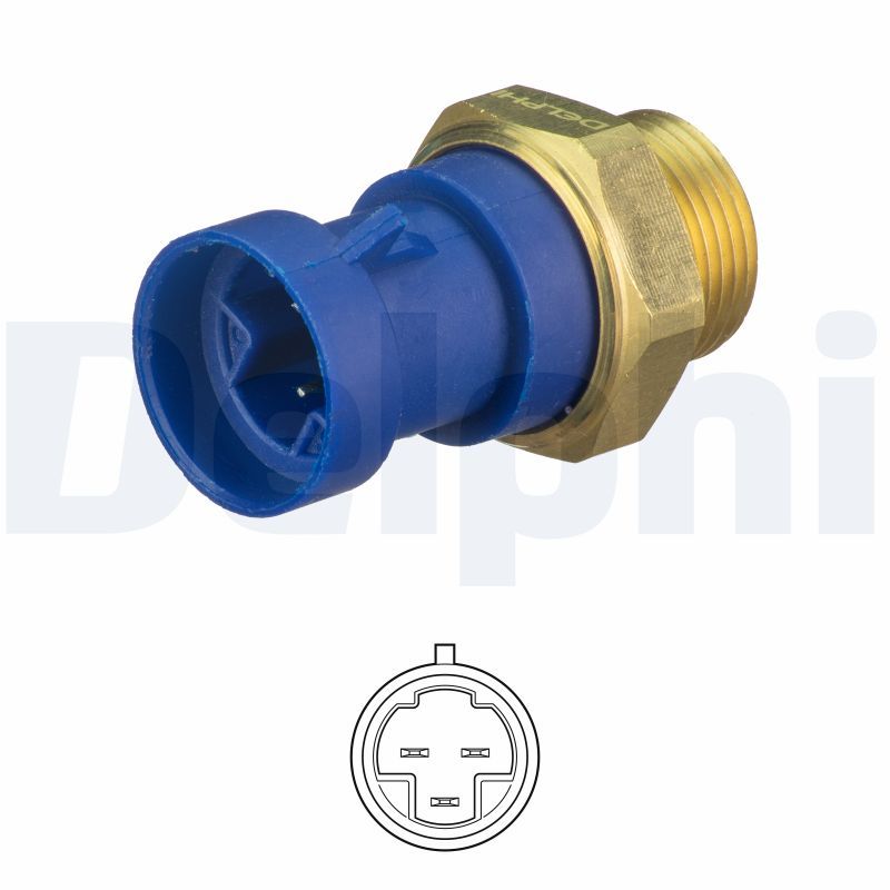DELPHI TS10513 Temperature Switch, radiator fan